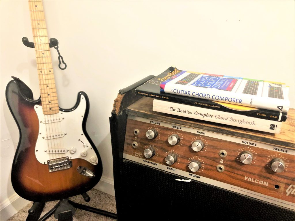 guitar books on amp